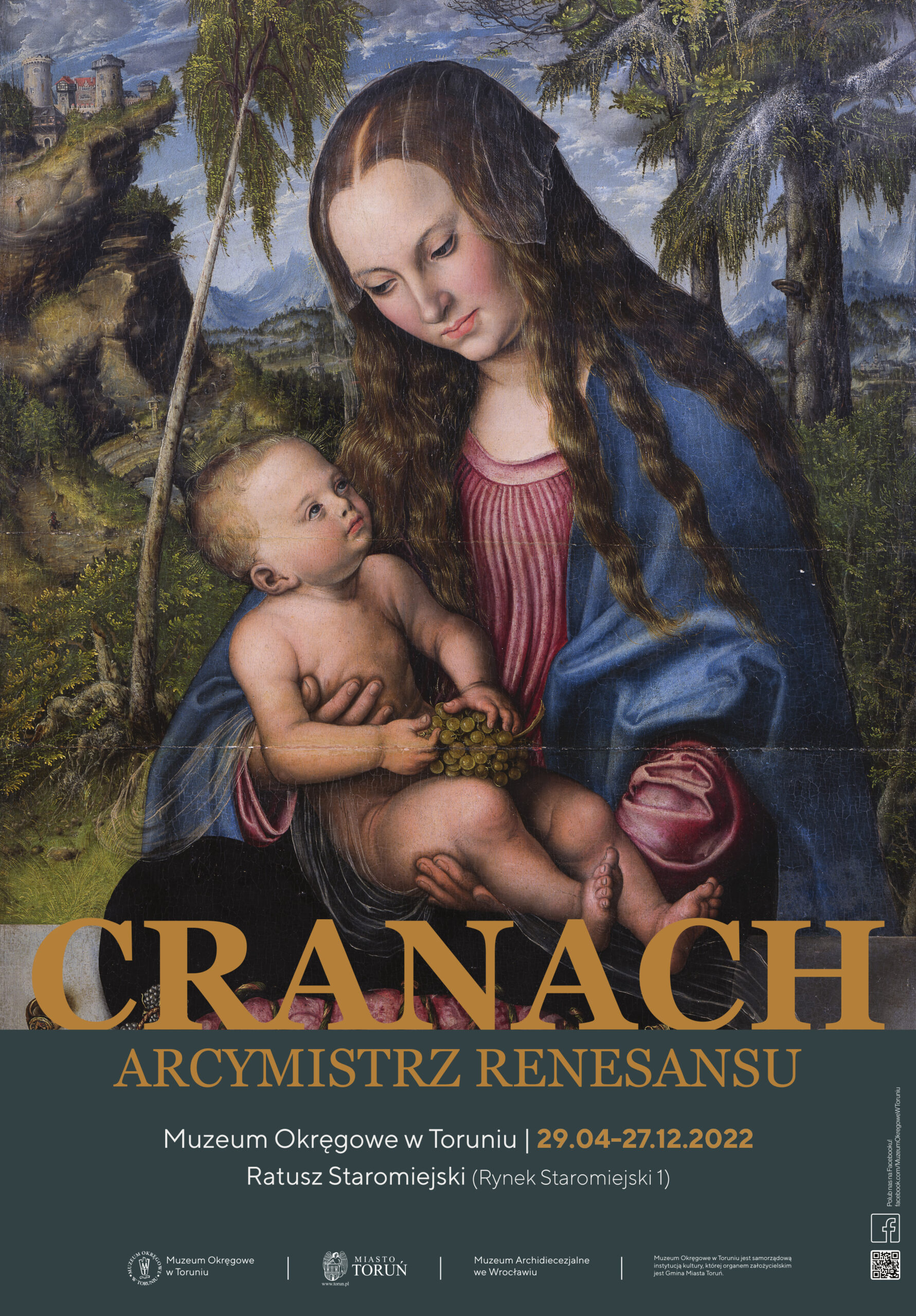 Plakat do wystawy "Cranach Arcymistrz Renesansu"