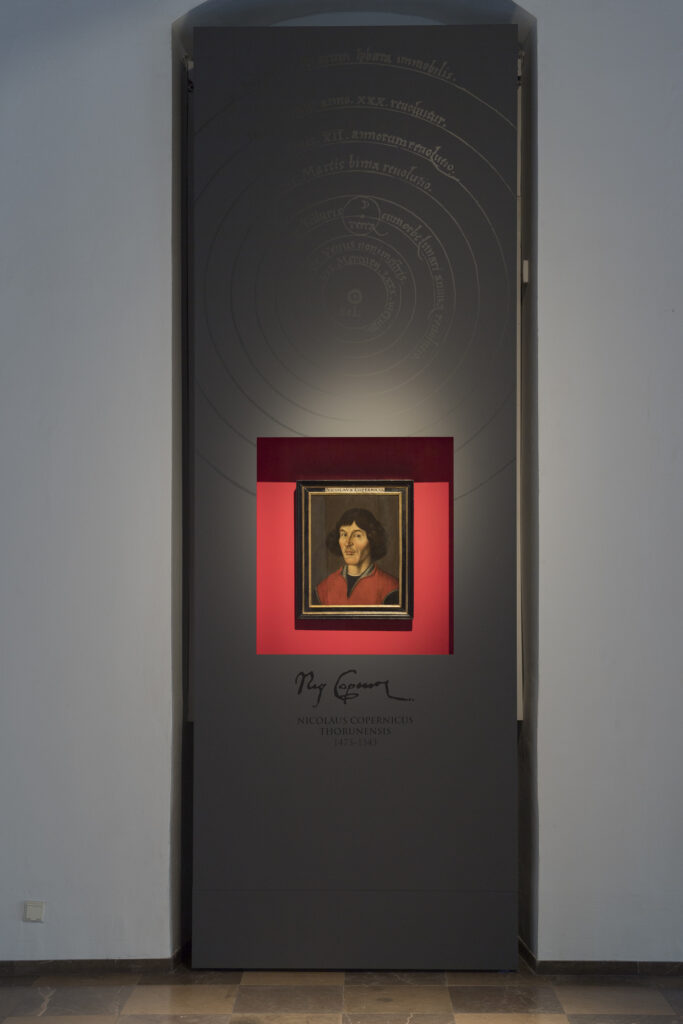 obraz przedstawiający Mikołaja Kopernika