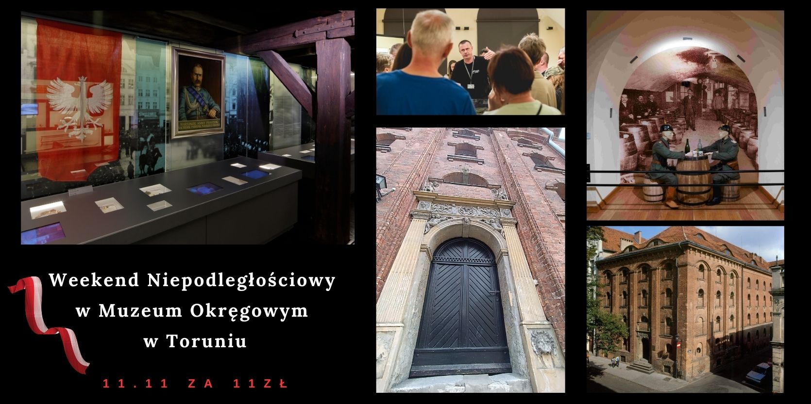 Świętujmy razem! Weekend Niepodległościowy w Muzeum Okręgowym w Toruniu – 11.11 za 11 zł