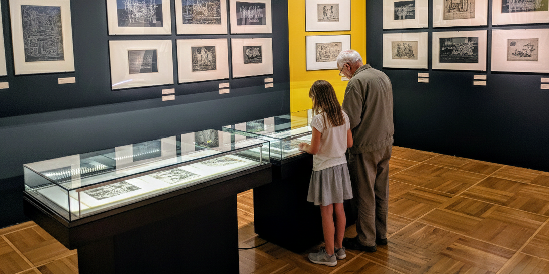 Odbijanie myśli na papierze – warsztaty graficzne z okazji Dnia Babci i Dziadka