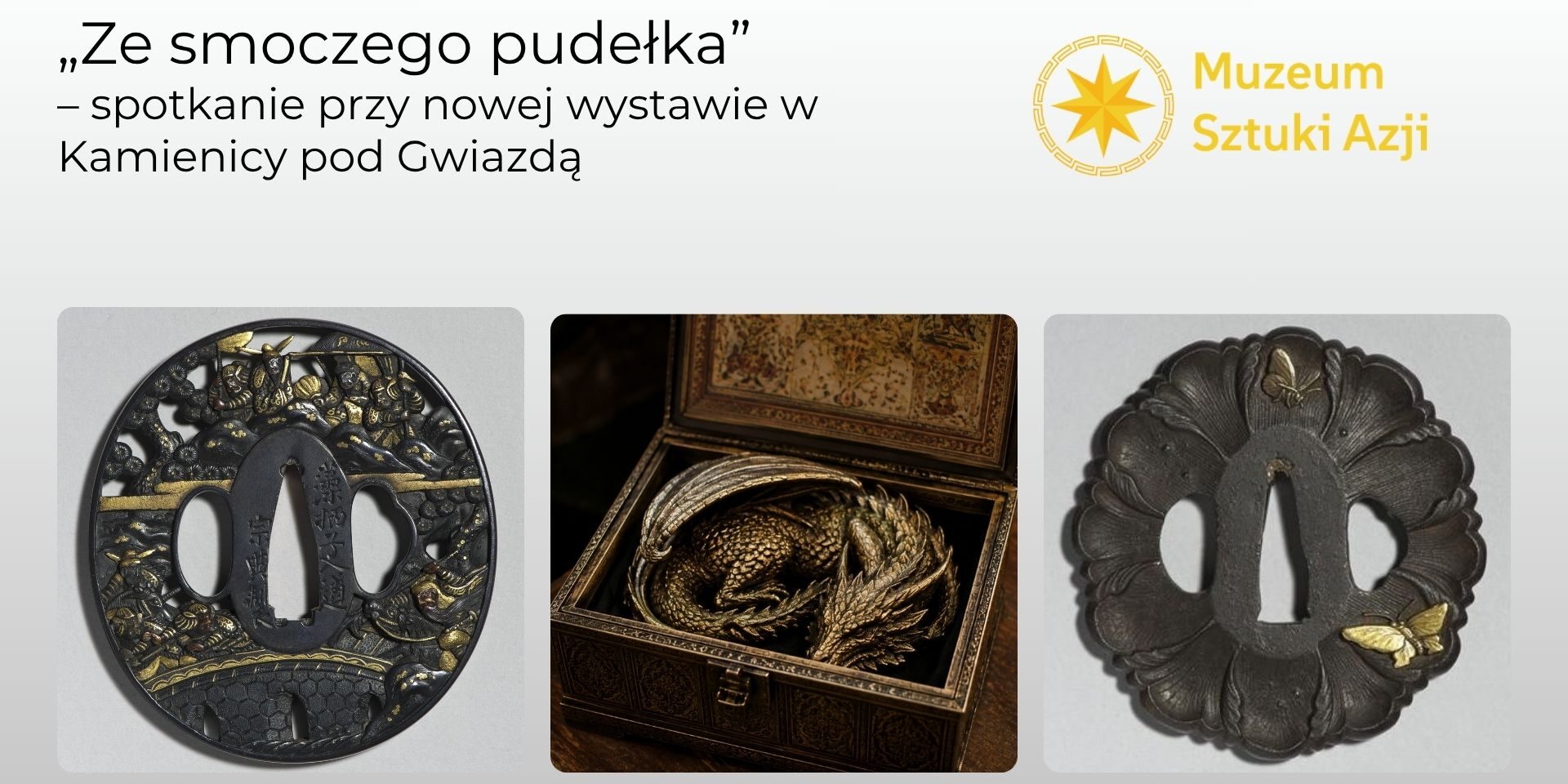 „Ze smoczego pudełka” – spotkanie przy nowej wystawie w Kamienicy pod Gwiazdą